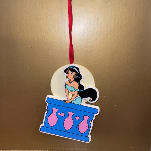 Rare Kurt Adler Jasmine Wooden Ornament - Picture 2 of 4